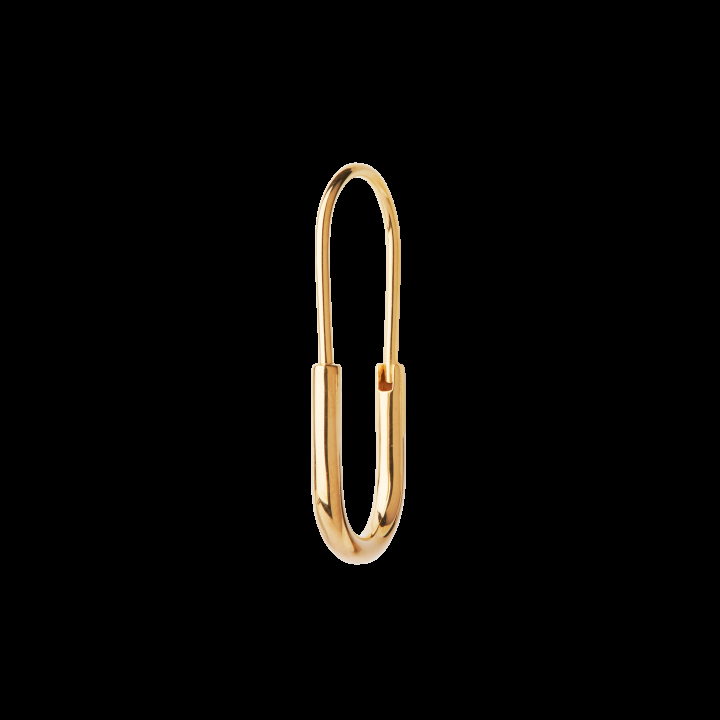 Chance Mini Earring Goldplated Silver (One) ryhmässä Korvakorut / Kultaiset korvakorut @ SCANDINAVIAN JEWELRY DESIGN (100583)