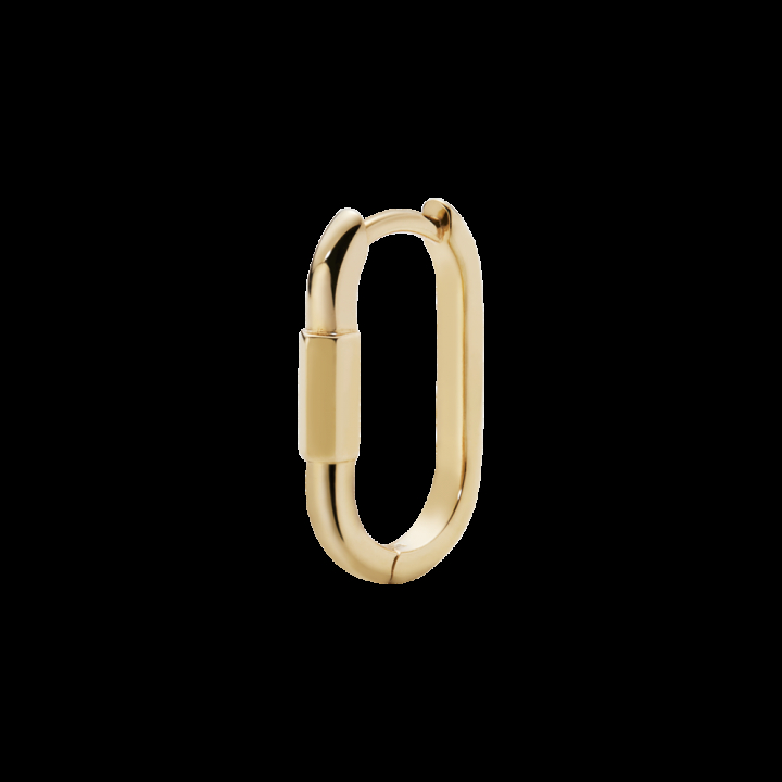Kastellet Earring Goldplated Silver ryhmässä Korvakorut / Kultaiset korvakorut @ SCANDINAVIAN JEWELRY DESIGN (101016YG)