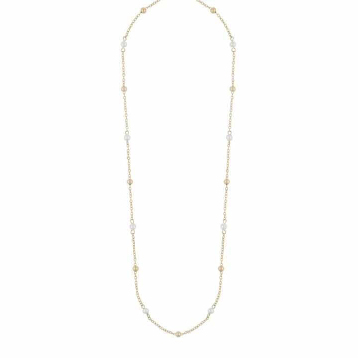 Lydia small chain neck 45 ryhmässä Kaulakorut / Kultaiset kaulakorut @ SCANDINAVIAN JEWELRY DESIGN (1292-1045-362-45)