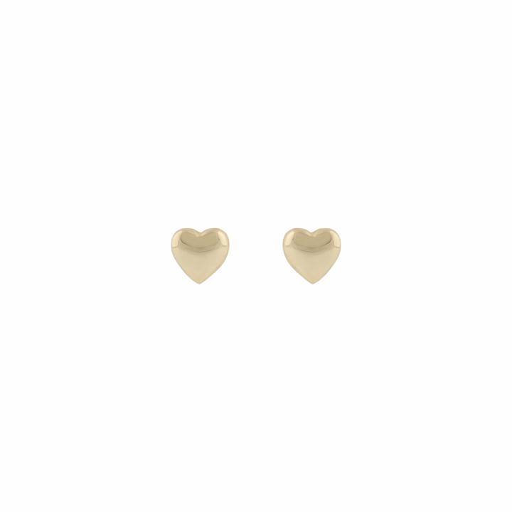 Brooklyn heart ear Kulta ryhmässä Korvakorut / Kultaiset korvakorut @ SCANDINAVIAN JEWELRY DESIGN (1295-6900-257)
