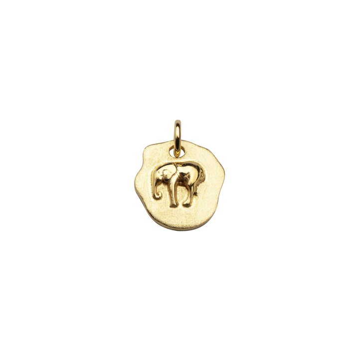 Letters elephant pendant Kulta ryhmässä Kaulakorut / Kultaiset kaulakorut @ SCANDINAVIAN JEWELRY DESIGN (2112620001)