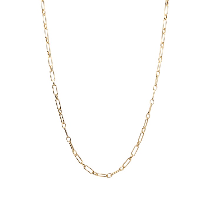 Globe clip neck Kulta 90-95 cm ryhmässä Kaulakorut / Kultaiset kaulakorut @ SCANDINAVIAN JEWELRY DESIGN (2211220001)