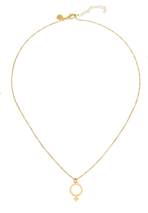 Letters venus big neck Kulta 42-47 cm ryhmässä Kaulakorut / Kultaiset kaulakorut @ SCANDINAVIAN JEWELRY DESIGN (2212120002)