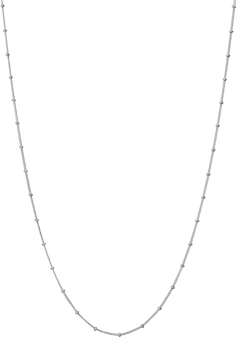 Nala Choker Kaulakorut (Hopea) 41 cm ryhmässä Kaulakorut / Hopeiset kaulakorut @ SCANDINAVIAN JEWELRY DESIGN (2506c)