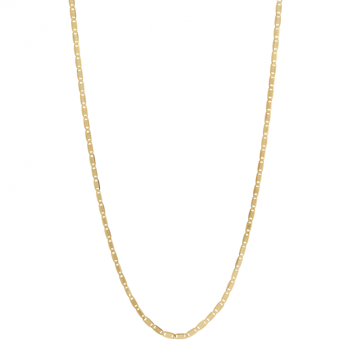 Karen 70 Adjustable Necklace Goldplated Silver ryhmässä Kaulakorut / Kultaiset kaulakorut @ SCANDINAVIAN JEWELRY DESIGN (300335)