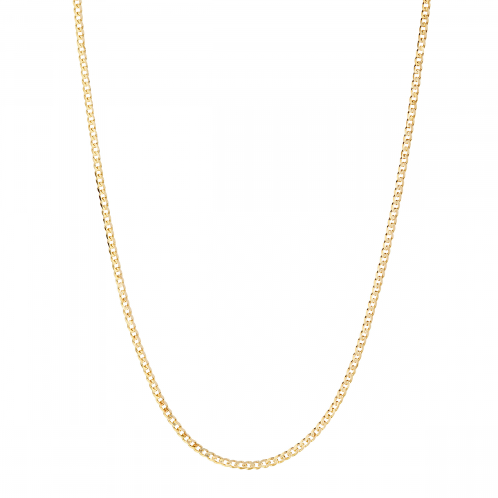Saffi Necklace 50 Goldplated Silver (One) ryhmässä Kaulakorut / Kultaiset kaulakorut @ SCANDINAVIAN JEWELRY DESIGN (300407YG-50)