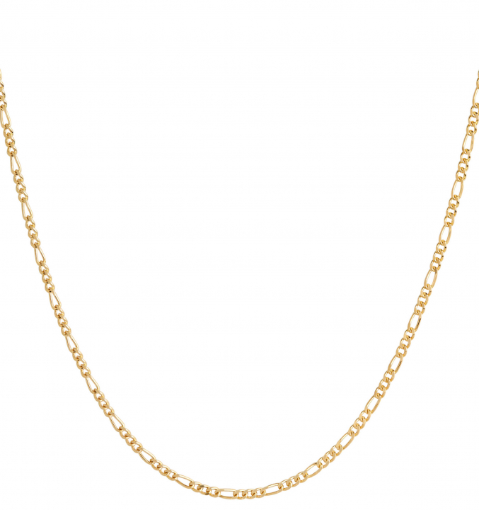 Negroni Necklace Goldplated Silver (One) ryhmässä Kaulakorut / Kultaiset kaulakorut @ SCANDINAVIAN JEWELRY DESIGN (300432YG)