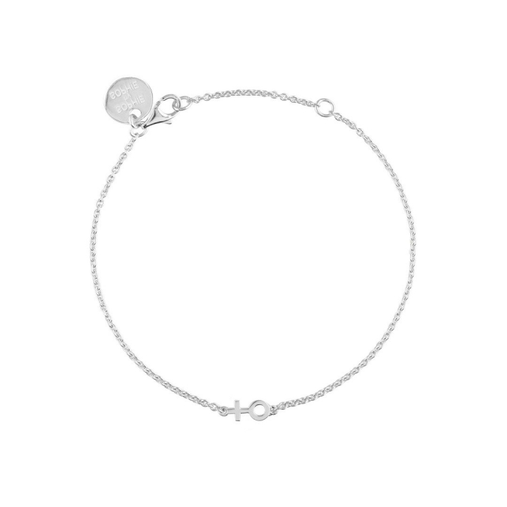 Woman symbol bracelet (Hopea) ryhmässä Rannekorut / Hopeiset rannekorut @ SCANDINAVIAN JEWELRY DESIGN (B2084RHS0-OS)