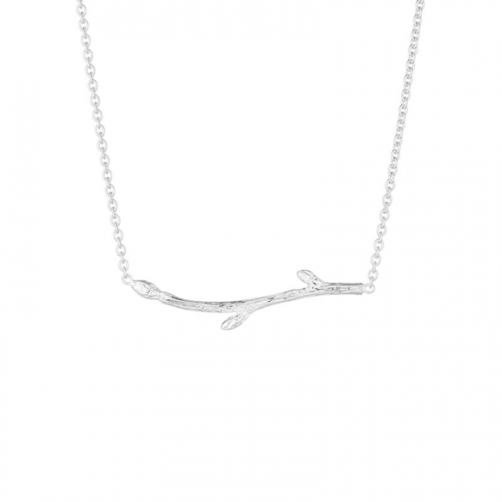Branch necklace ryhmässä Kaulakorut / Hopeiset kaulakorut @ SCANDINAVIAN JEWELRY DESIGN (BAH-N1M501-S)
