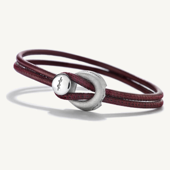 Changes Petite Leather Rosewood S ryhmässä Rannekorut @ SCANDINAVIAN JEWELRY DESIGN (CHAP-LEA316HU-RLEATHER-S)