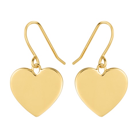 Heart Hook Korvakoru (Kulta) ryhmässä Korvakorut / Kultaiset korvakorut @ SCANDINAVIAN JEWELRY DESIGN (E2102GPS0-OS)
