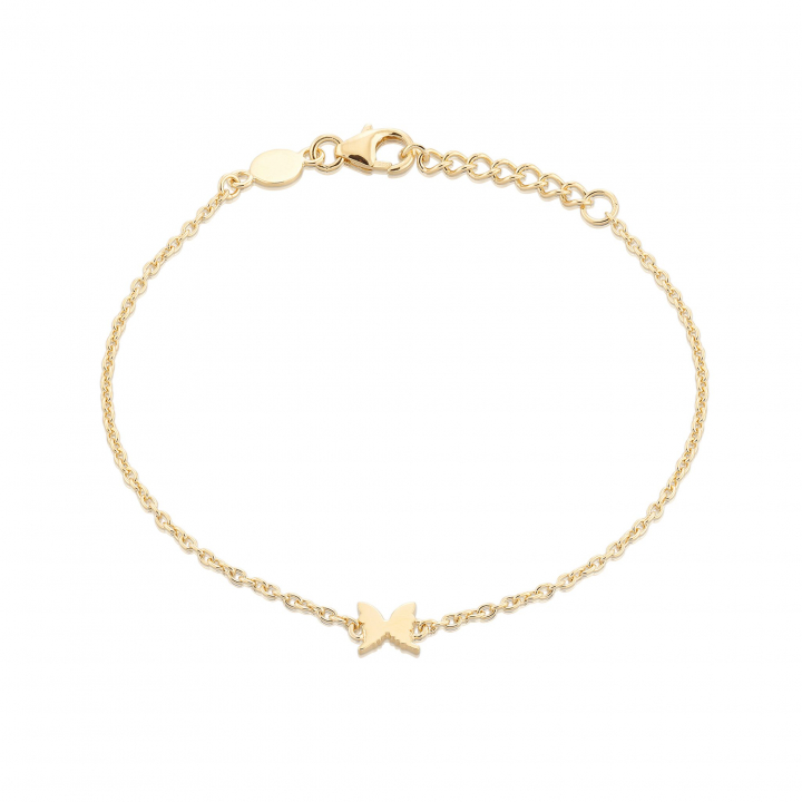 Petite Bracelet Gold ryhmässä Rannekorut / Kultaiset rannekorut @ SCANDINAVIAN JEWELRY DESIGN (gp11)