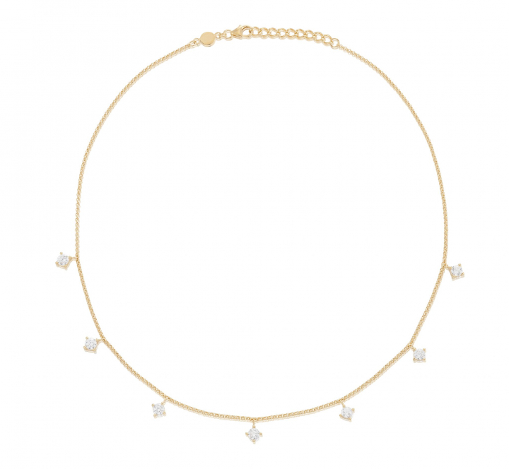 Time to glow Necklace Gold ryhmässä Kaulakorut / Kultaiset kaulakorut @ SCANDINAVIAN JEWELRY DESIGN (gp4-R)