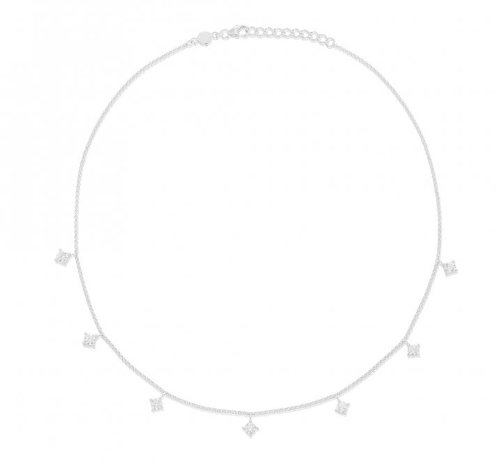 Time to glow Necklace Silver ryhmässä Kaulakorut / Hopeiset kaulakorut @ SCANDINAVIAN JEWELRY DESIGN (s211-R)