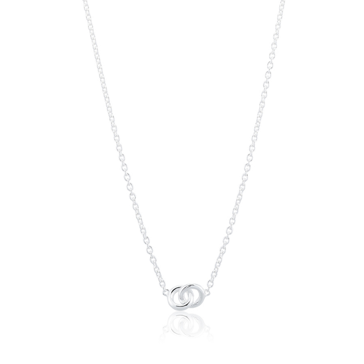 The knot mini Necklace Silver ryhmässä Kaulakorut / Hopeiset kaulakorut @ SCANDINAVIAN JEWELRY DESIGN (s224)