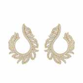 North loop ear Gold/clear-Onesize