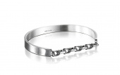 Chain Chain Cuff - Black Bracelet Hopea