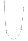 Pearl long chain Kaulakorut Hopea 90+5 cm