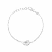 The knot mini Bracelet Silver